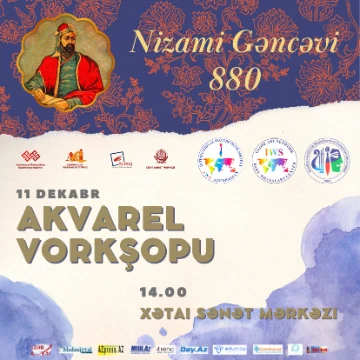 Akvarel vorkşopu keçiriləcək