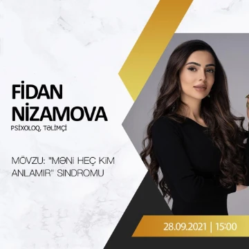 Psixoloji Təlim: "Məni kimsə anlamır" (offline, sertifikatlı)