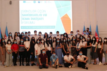 Gəncədə "Gənclər üçün Sahibkarlıq və İcma İnkişafı" Forumu həyata keçirilib