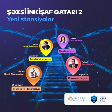 "Şəxsi inkişaf qatarı 2 - Yeni stansiyalar"