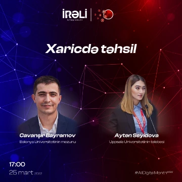 "Xaricdə təhsil” mövzusunda onlayn görüş keçiriləcək