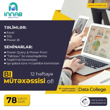Data sahəsi ilə maraqlanan dostlara növbəti əla xəbərimiz var