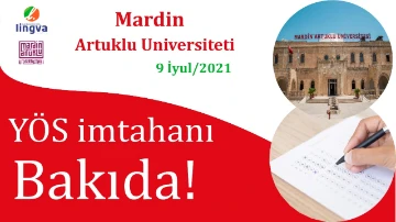 Bakıda Yabancı Öyrenci Sınavı (YÖS) imtahanı