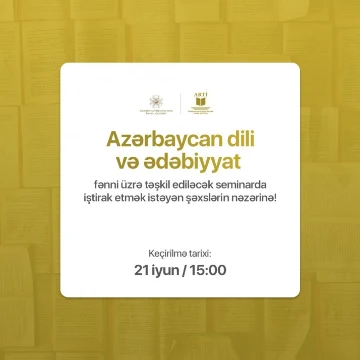 MİQ və Sertifikasiya imtahanına hazırlaşan namizədlərə dəstək məqsədilə təşkil edilən seminarlar davam edir