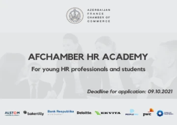“AFchamber HR Akademiyası II ” proqramı üçün müraciətlərin qəbulu başladı