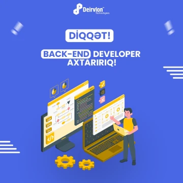 "New Vision" çərçivəsində Back-end Developer sahəsi üzrə təcrübə proqramı