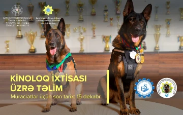 Kinoloq ixtisası üzrə qısamüddətli təlim