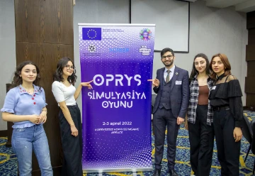 Könüllü Gənclər Birliyinin təşkilatçılığı ilə Xalqların Birgəyaşayış İmkanları Simulyasiya Oyunu keçirilib