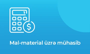 Mal material üzrə mühasib vakansiyası