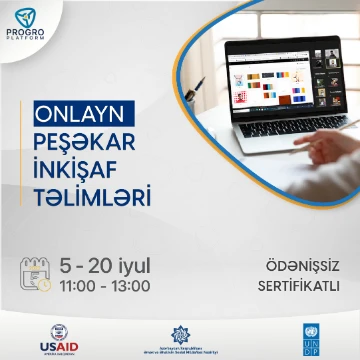 PROGRO komandası sizi “Peşəkar İnkişaf Proqramı”na dəvət edir