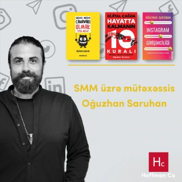 Oğuzhan Saruhan ilə 1 aylıq Digital və Sosial Media Marketinq kursu