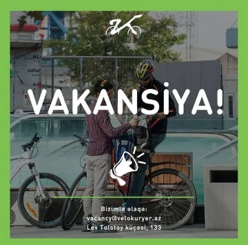 Velokuryer vakansiyası