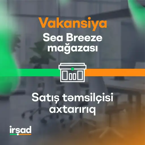"Satış təmsilçisi" vakansiyası