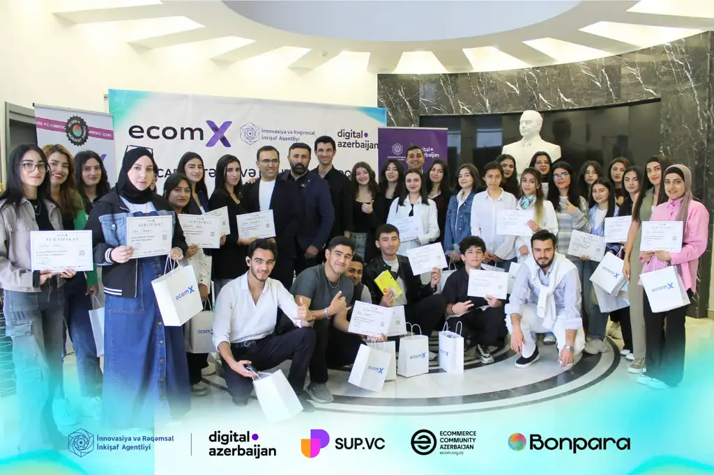 Azərbaycanda İlk dəfə Keçirilən ecomX E-ticarət Proqramının Birinci Mərhələsi Uğurla Başa Çatdı.