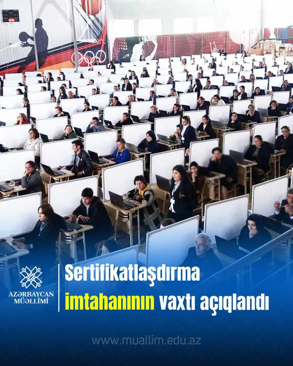 Müəllimlərin sertifikatlaşdırılma imtahanının vaxtı bəlli olub