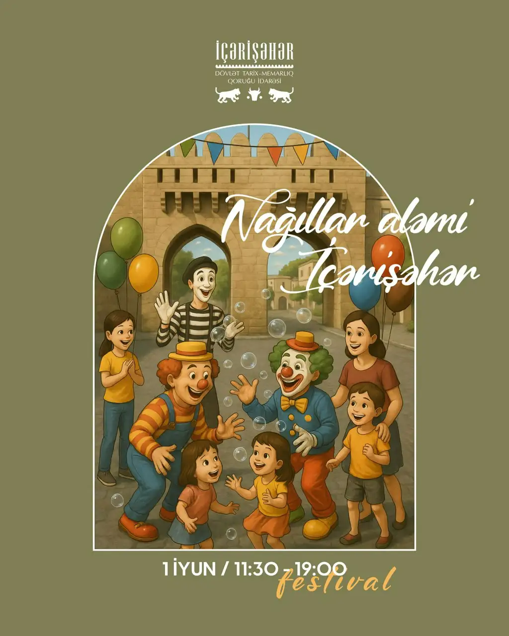 “Nağıllar aləmi İçərişəhər” adlı möhtəşəm festival keçiriləcək