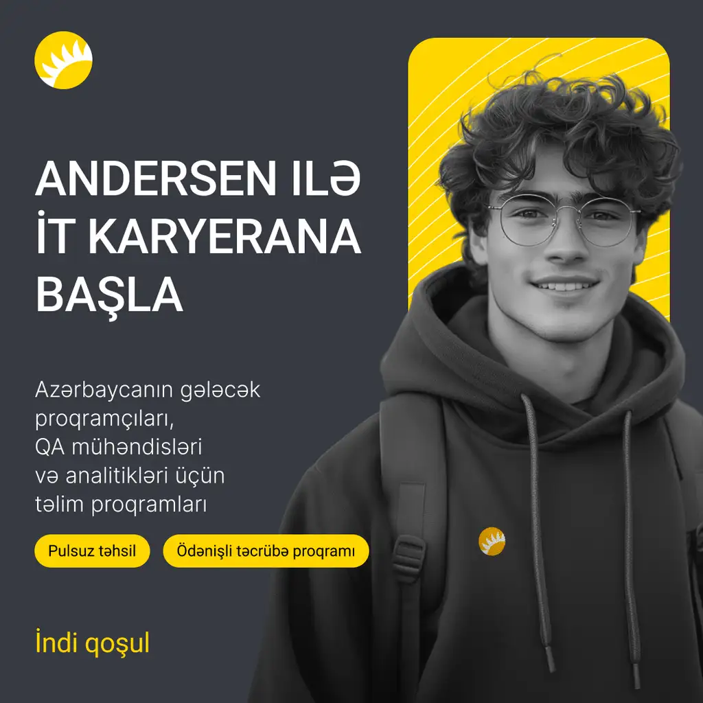IT sahəsində PULSUZ təhsil və MAAŞLI Təcrübə imkanı