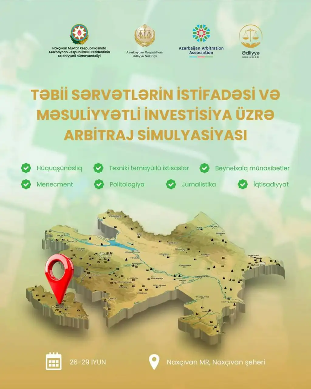 "Ədliyyə Könüllüləri" ictimai birliyi yenidən fərqli və maraqlı bir layihə ilə qarşınızdadır!