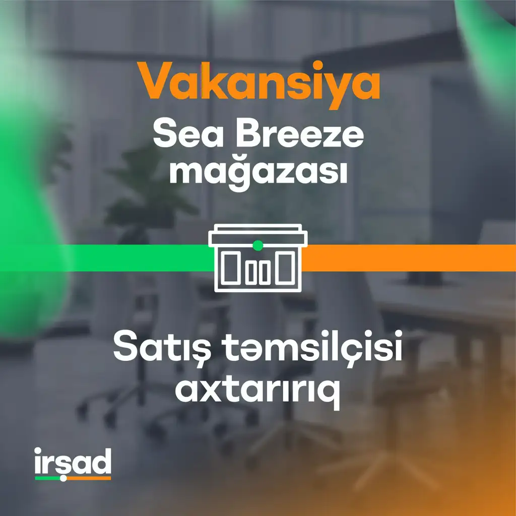 "Satış təmsilçisi" vakansiyası