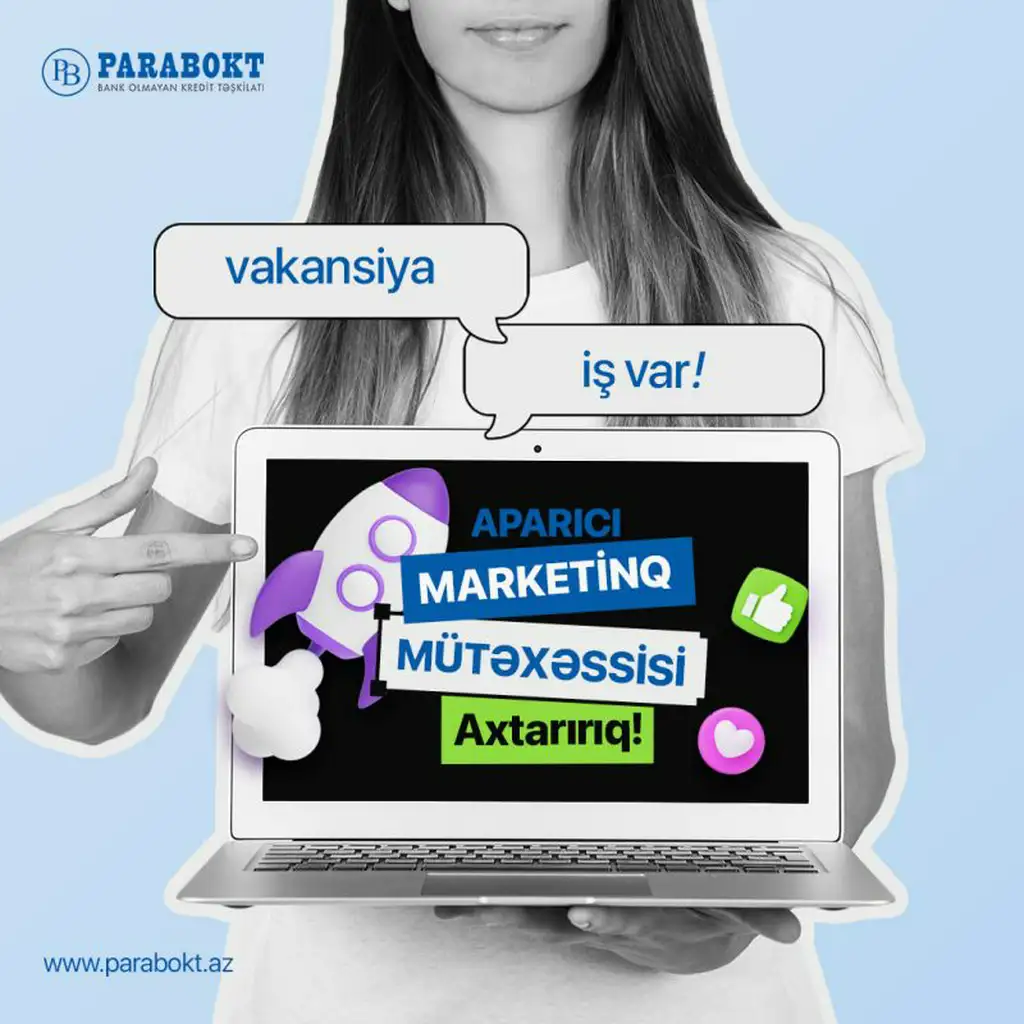 Aparıcı marketinq mütəxəssisi vakansiyası