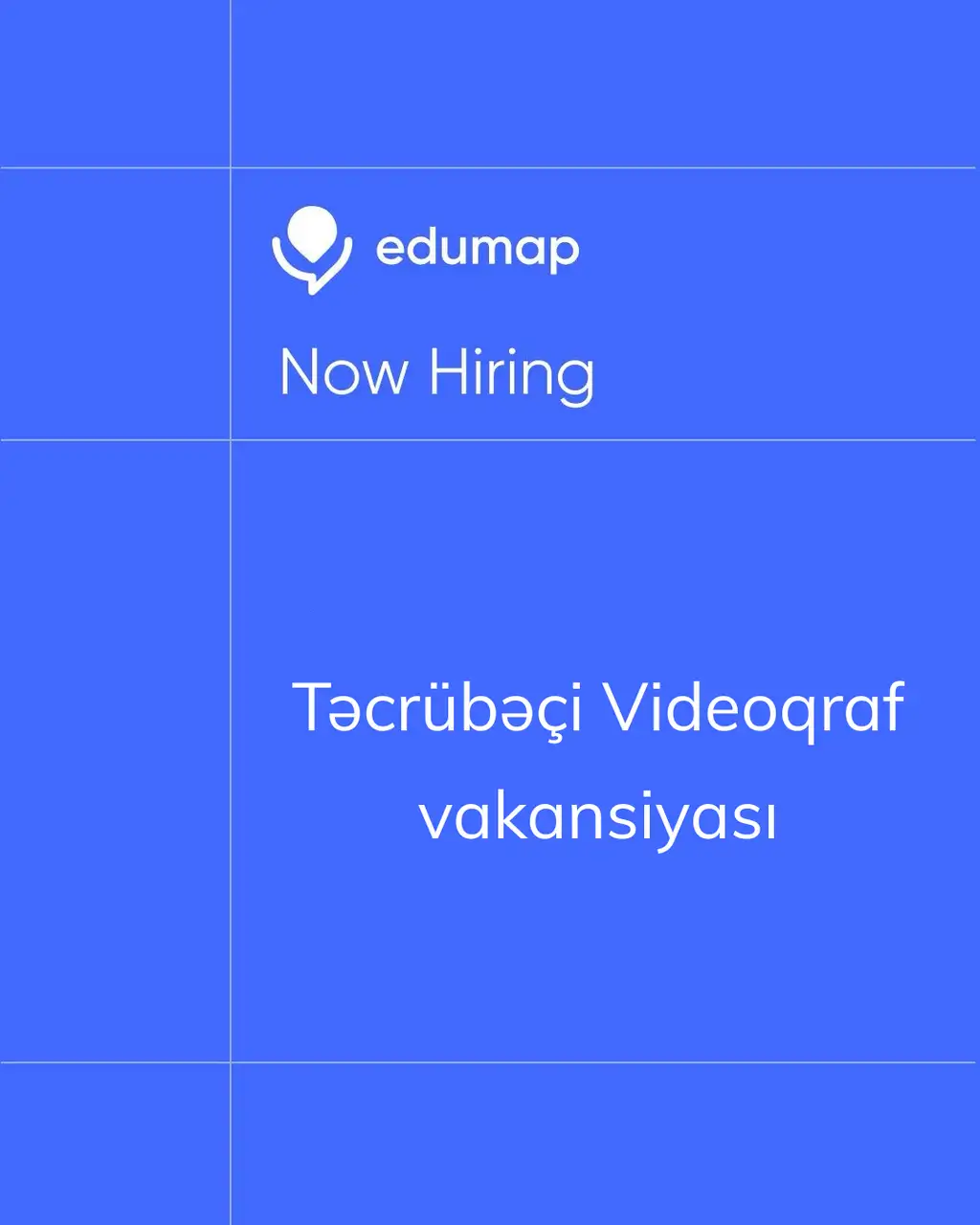 Təcrübəçi Videoqraf vakansiyası