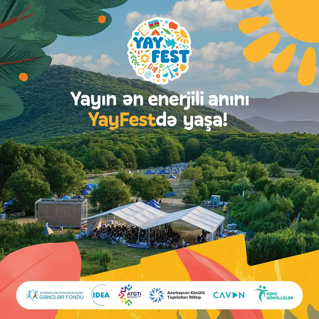 İlin ən möhtəşəm gənclər festivalı – Yay Fest 2025 üçün qeydiyyat başladı! 