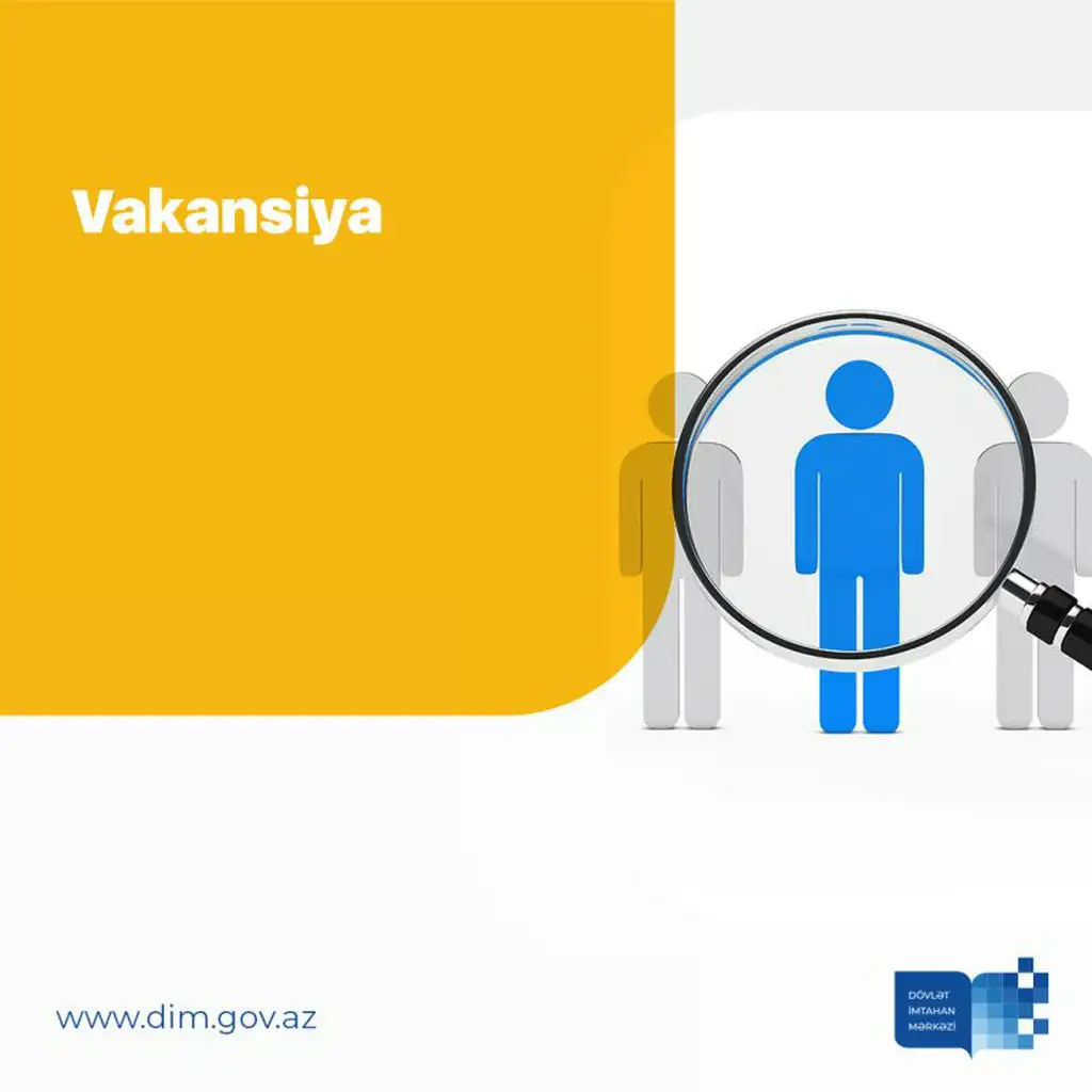 Aparıcı məsləhətçi (təlimçi) vəzifəsi üzrə vakansiya 