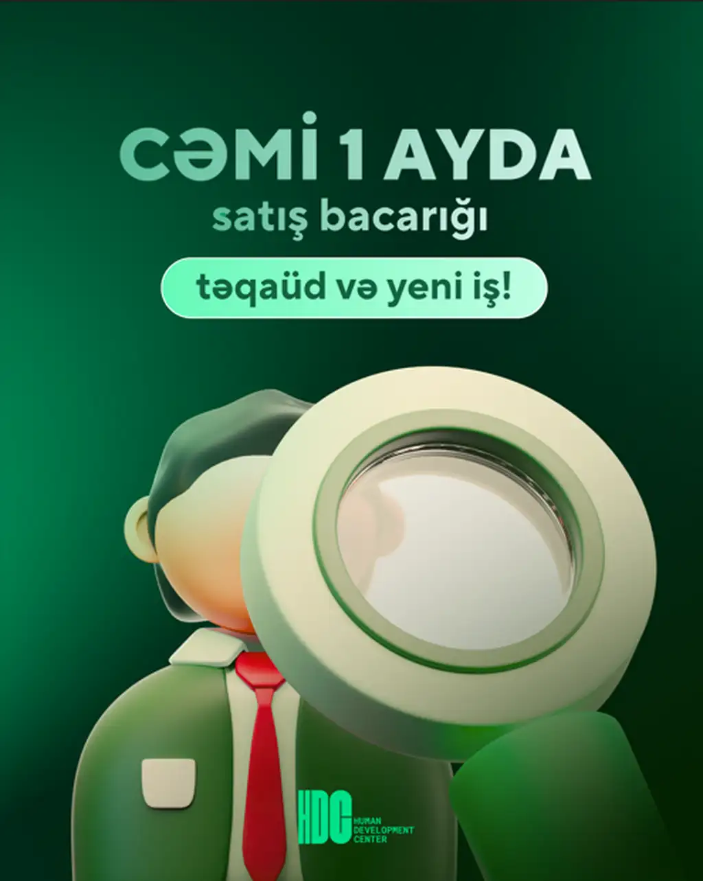 PEŞƏKAR SATIŞ SAHƏSİNDƏ KARYERAYA BAŞLA!