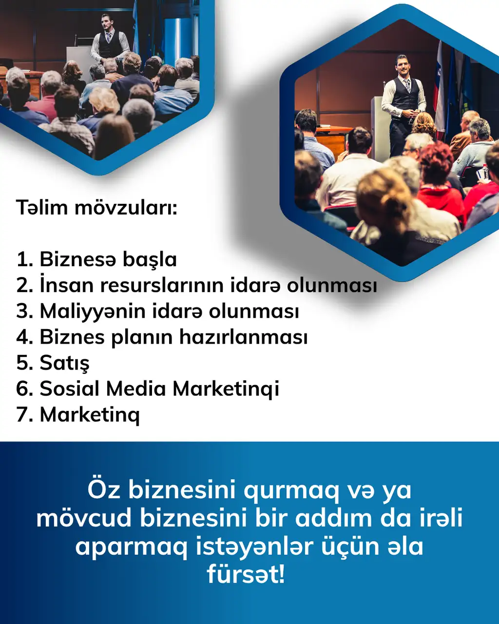  Ödənişsiz təlim proqramı (SERTİFİKATLI)