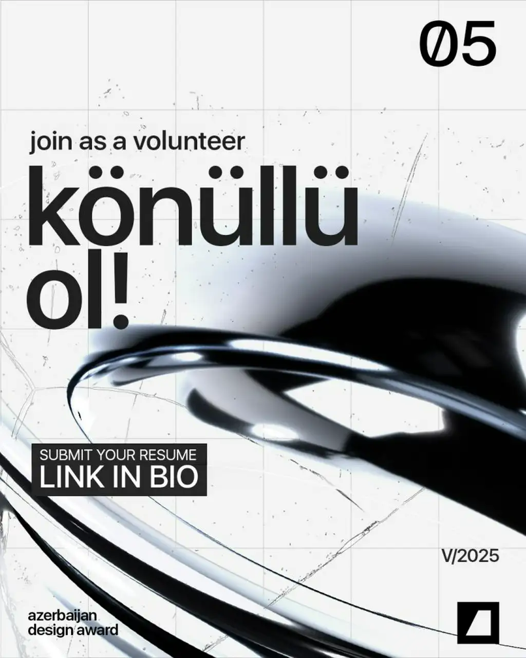 Azerbaijan Design Award V - Könüllü ol