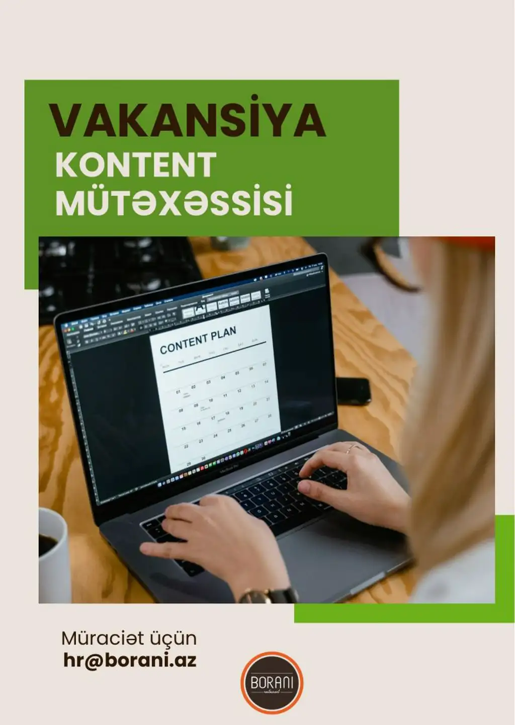 Kontent mütəxəssisi vakansiyası