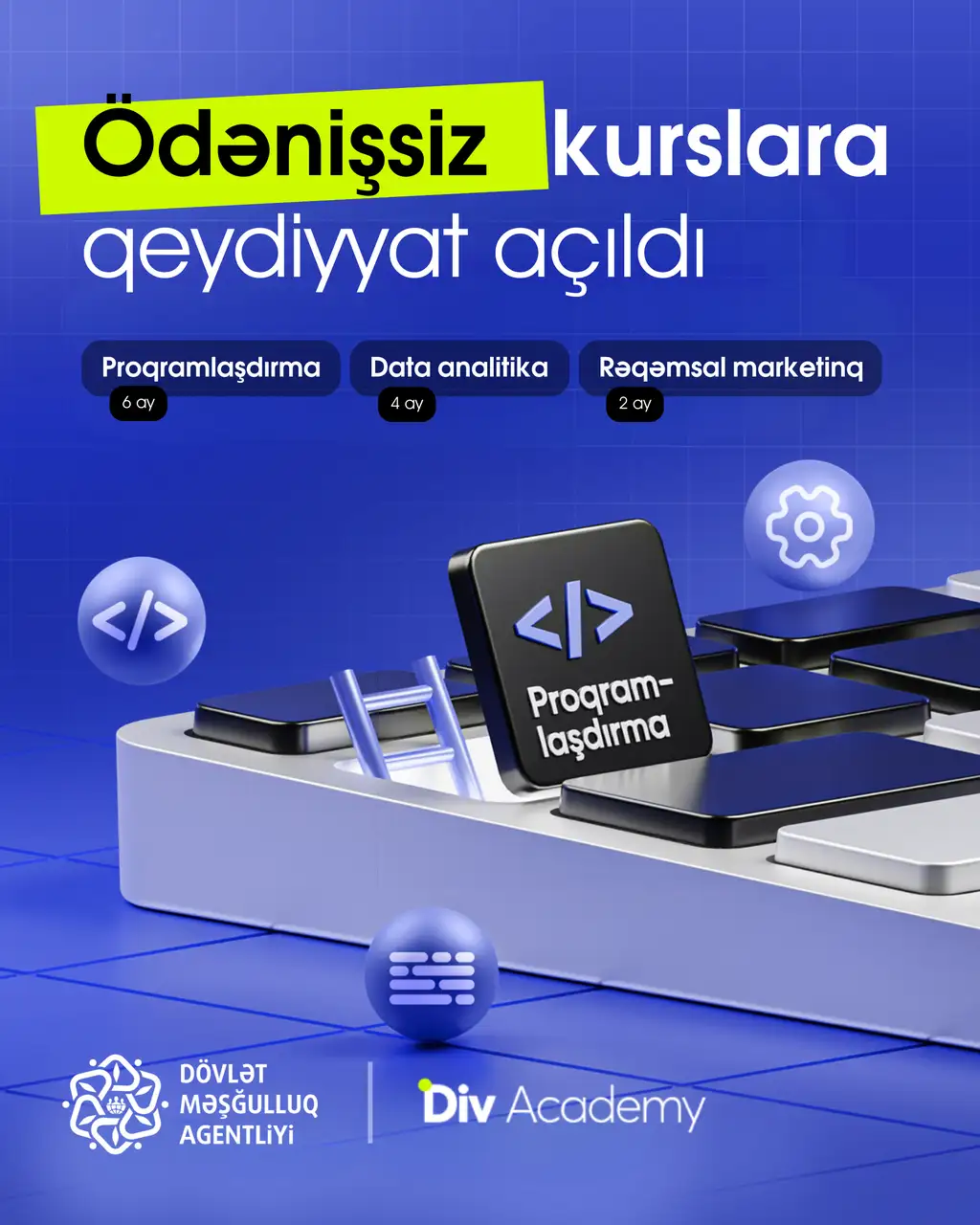 Yeni məzunlar üçün IT sahəsi üzrə yaxşı fürsət var 