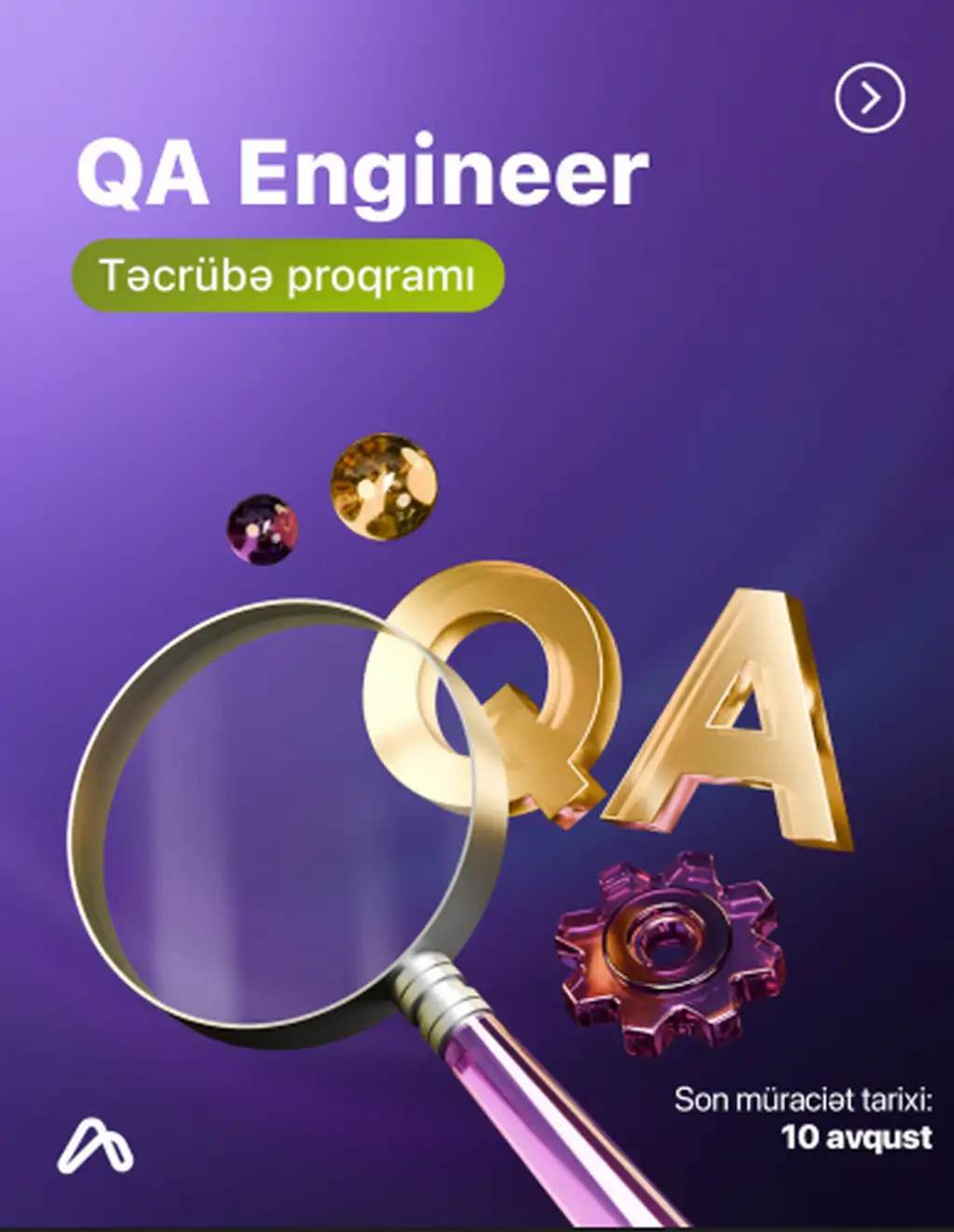 AI Lab-da QA Engineer təcrübə proqramı