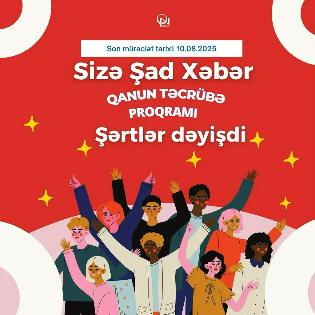 Qanun Nəşriyyatında Təcrübə Proqramına Qeydiyyat Başladı! (Maaşlı)