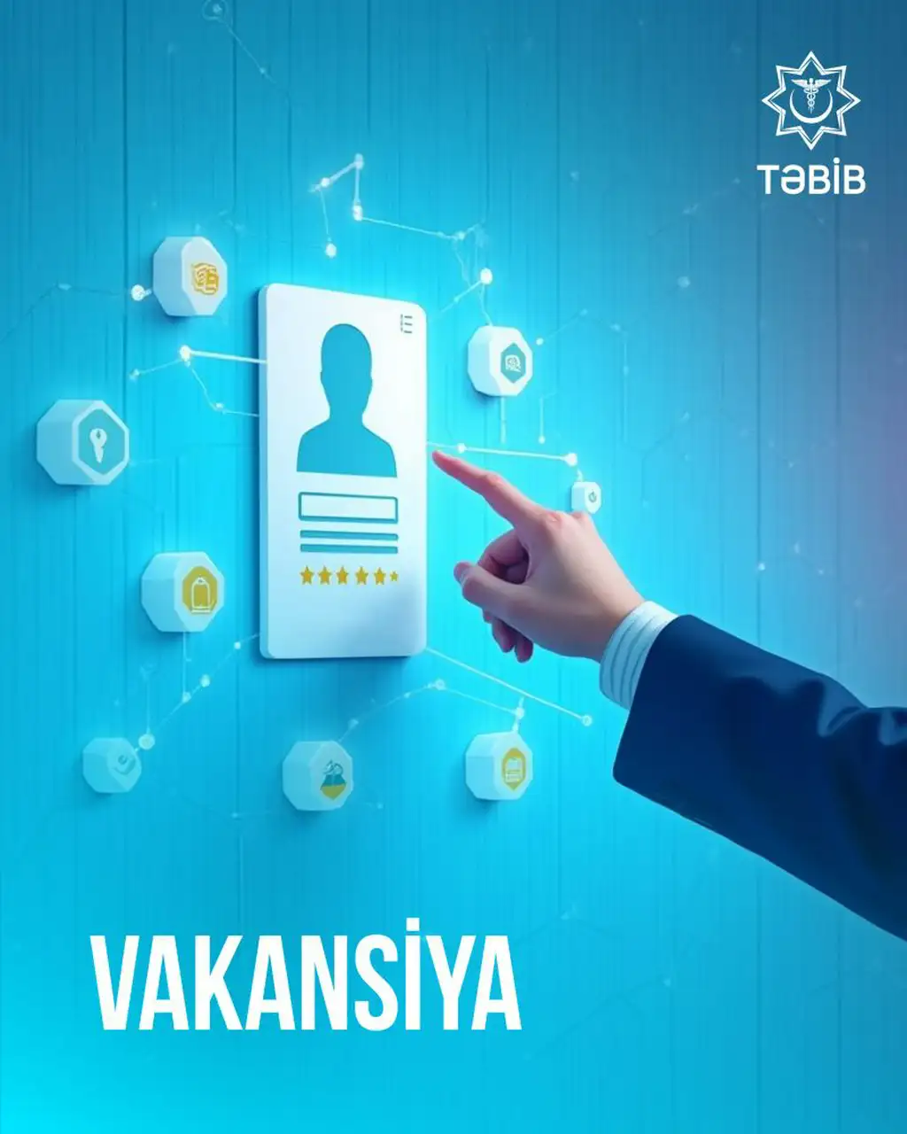 TƏBİB kadrlar üzrə mütəxəssis vəzifəsi üzrə vakant yerlər elan edir