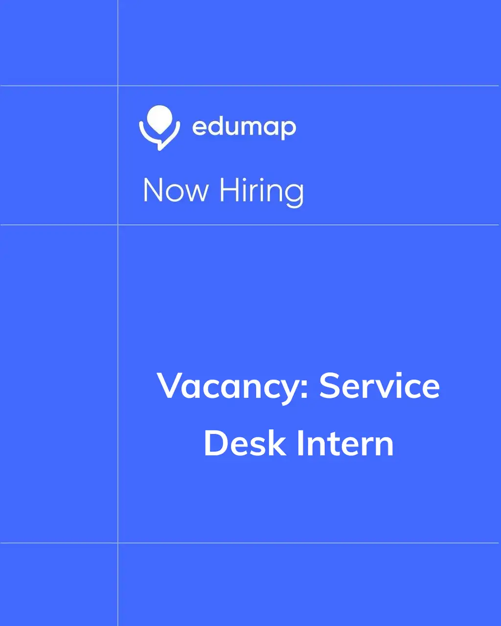 Vacancy: Service Desk Intern