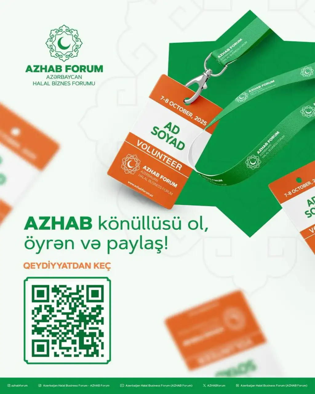 AZHAB könüllüsü ol