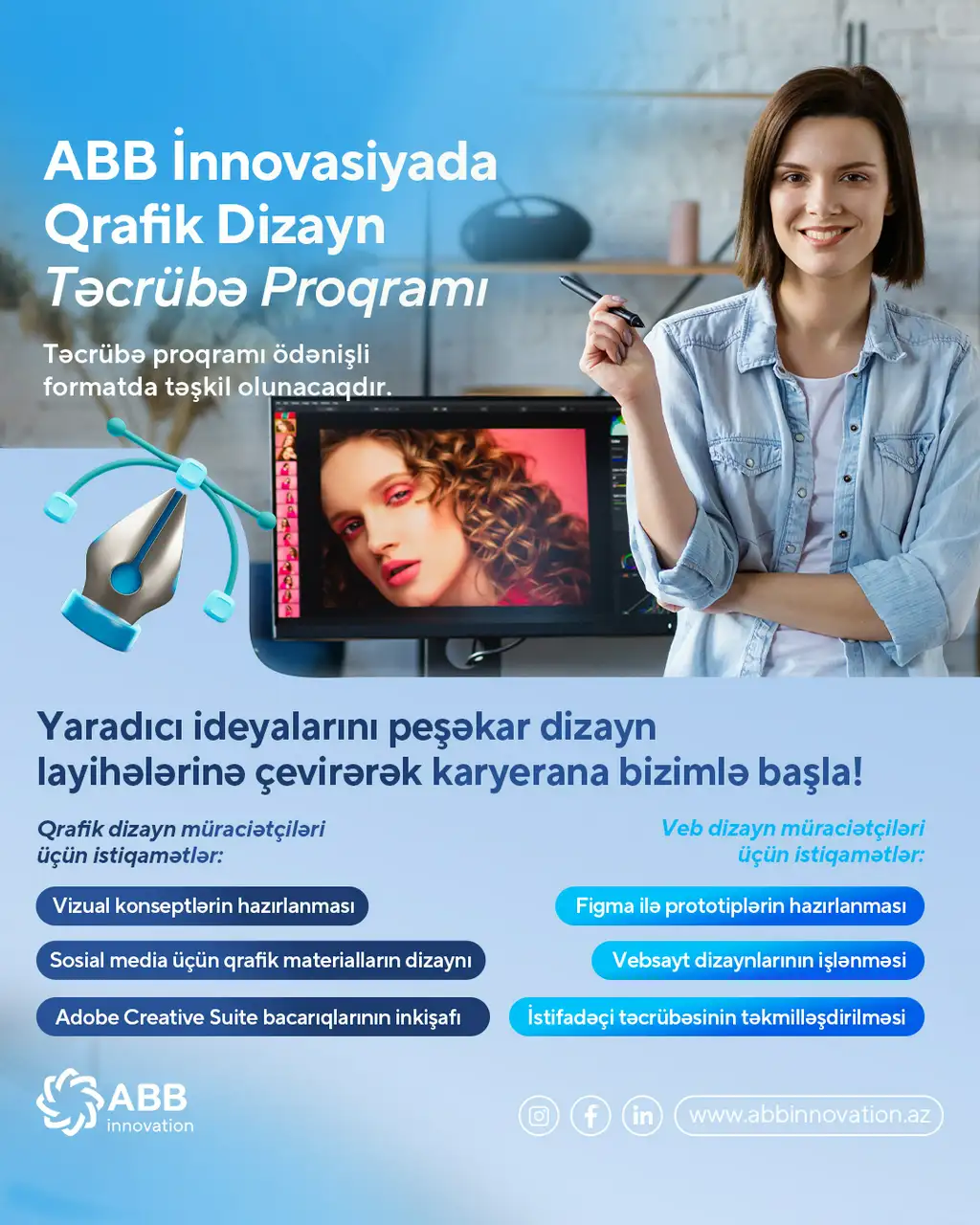 ABB Innovasiyada Veb və Qrafik Dizayn Təcrübə Proqramı