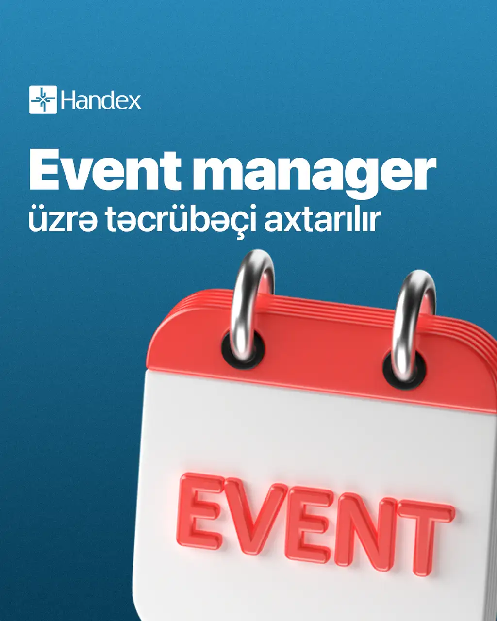 Event manager üzrə təcrübəçi vakansiyası (Maaşlı)