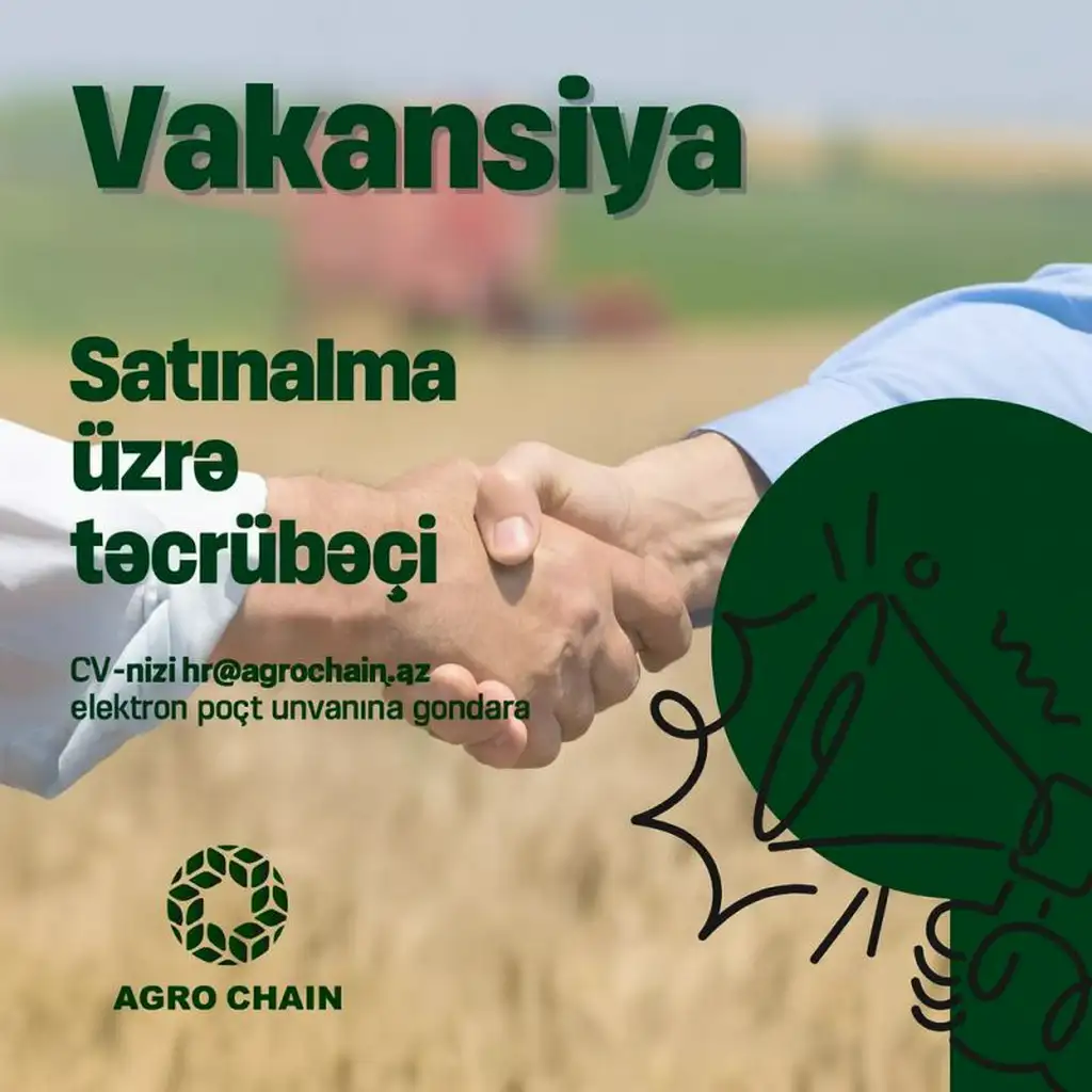 Satınalma üzrə Təcrübəçi vakansiyası