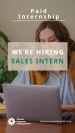 Sales team for a paid internship program