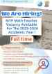 Vacancy Announcement: MYP Mathematics Teacher at School-Lyceum N6