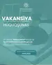 Dövlət Proqramı İdarəetmə Qrupu vakansiya elan edir