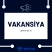 Korporativ satış üzrə köməkçi vakansiyası