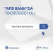 AFB Bank Pərakəndə kreditlər və onlayn satış sahəsi üzrə təcrübəçilər axtarışındadır